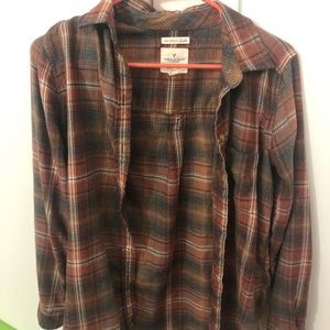 american eagle boyfriend flannel